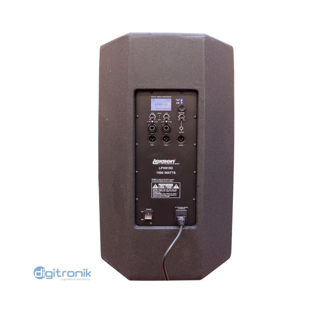 CAJA ACTIVA DIGITAL DE 2 VIAS LEXSEN LPX915D