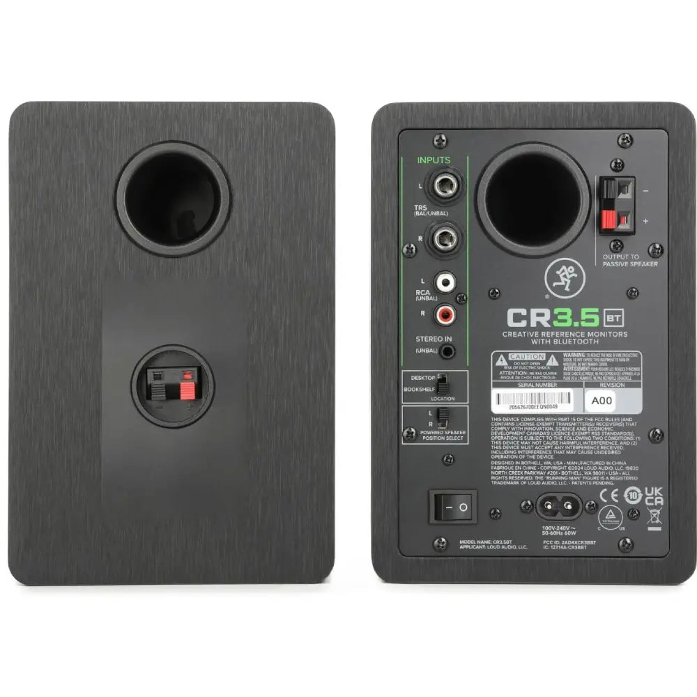 MACKIE CR35BT MONITOR ACTIVO ESCRITORIO 35 CON BT 50 CR3.5BT