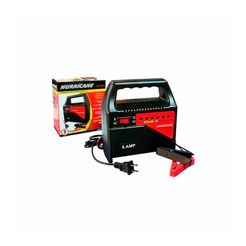 CARGADOR DE BATERIA AUTOMATICO HURRICANE OP-1206S