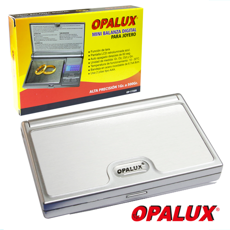 BALANZA JOYERO DIGITAL MINI OPALUX GR-ONZ OP-1726N