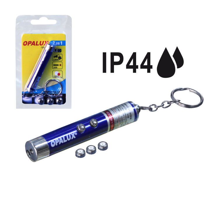 LINTERNA LED LASER OPALUX 2 MODOS IP44 OP-2094