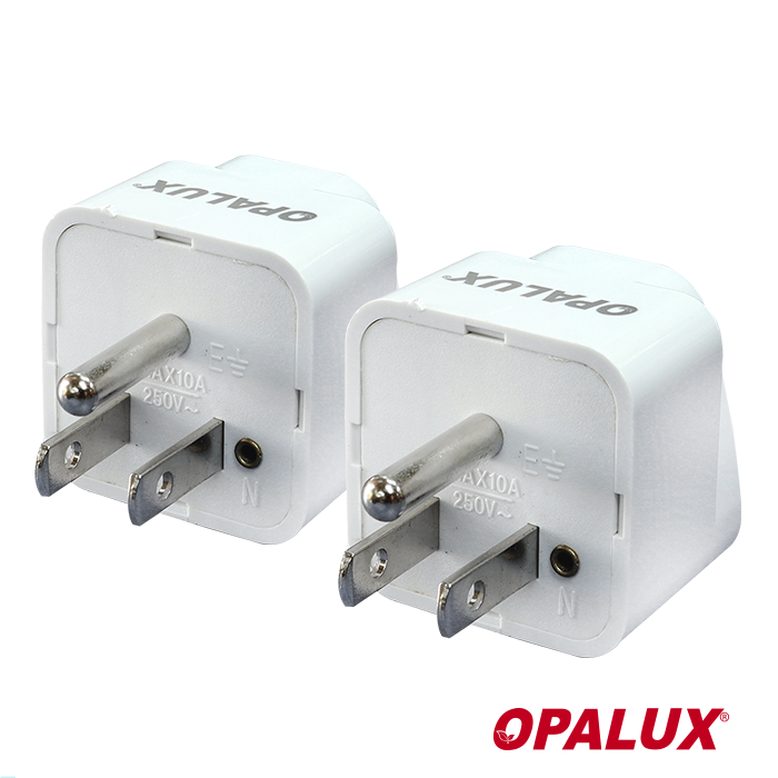 ADAPTADOR 1 TOMA MULTIPLE 2 UNIVERSAL OPALUX OP-603-F