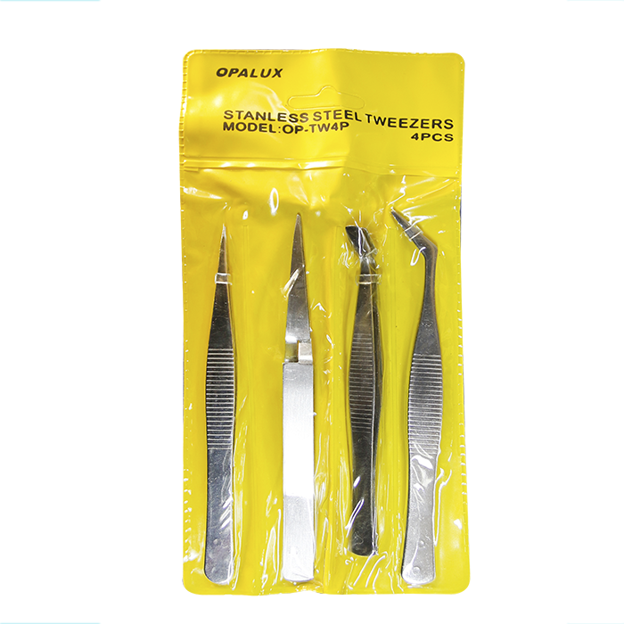 SET DE 4 PINZAS OPALUX OP-TW4P