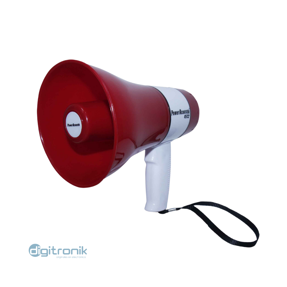 MEGAFONO 45W SIRENA, USB, BLUETOOTH, C/BATERIA ADICIONAL PA-JL4S