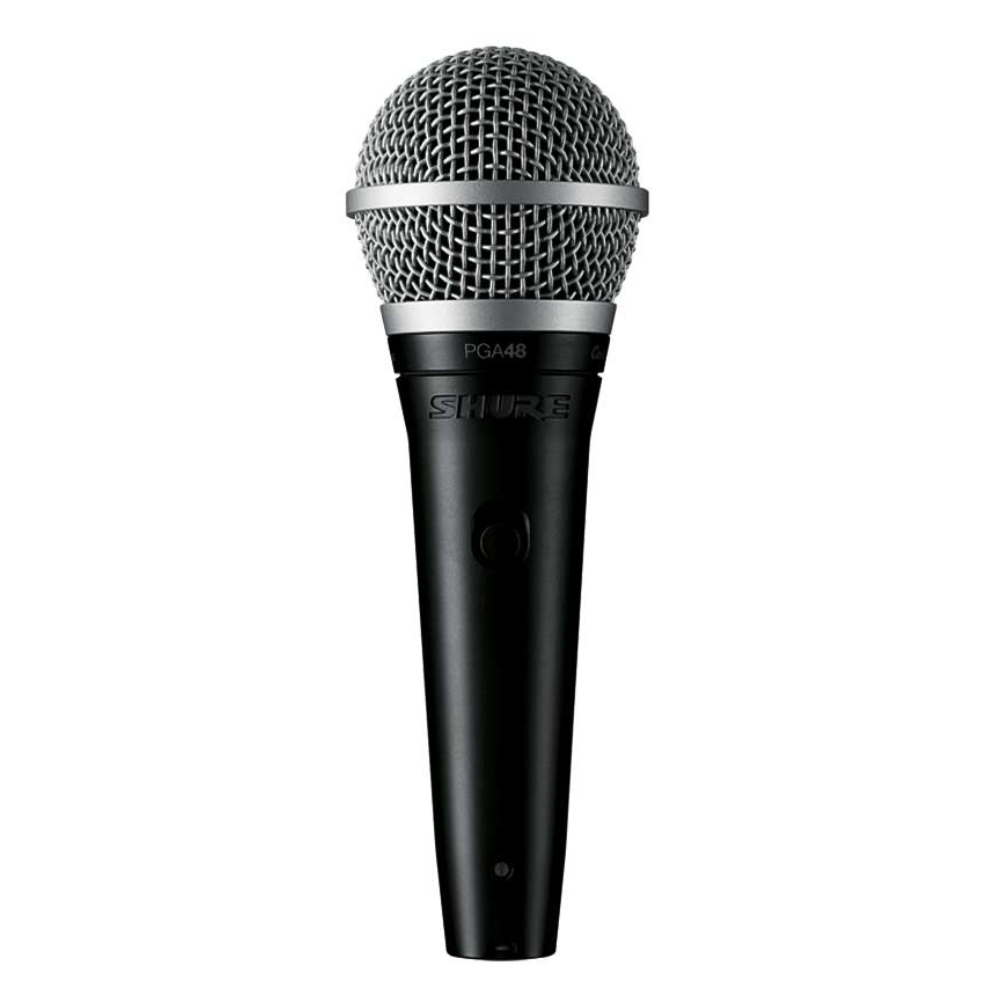 MICROFONO VOCAL DINAMICO SHURE PGA48-XLR CARDIODE CON SW