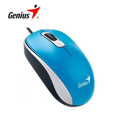 MOUSE GENIUS DX-110 USB OPTICO 1000 DPI BLACK