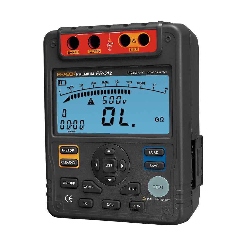 MEGOMETRO DIGITAL CON ADAPTADOR PRASEK PREMIUM PR-512