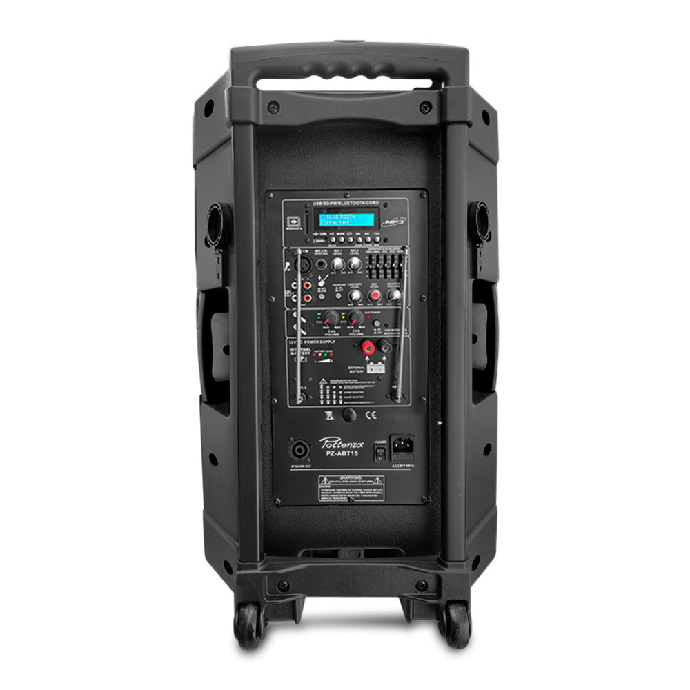 CAJA ACUST ACTIVA 15" 400W RMS C/BAT PZ-ABT15(F)