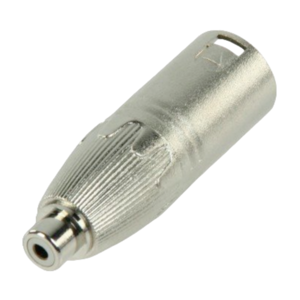 ADAPTADOR XLR MACHO A RCA HEMBRA PRO-LOK PCAD-XM-RF