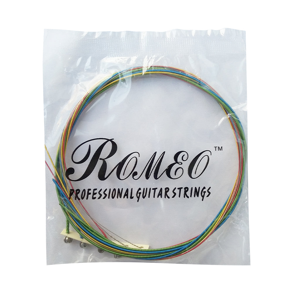 SET DE CUERDAS NYLON COLOR 0.028-0.043 R107C-N ROMEO