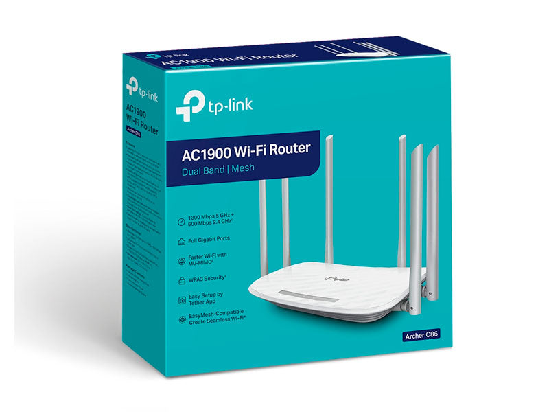 TP-LINK ROUTER WIFI DOBLE BANDA AC1900 ARCHER C86