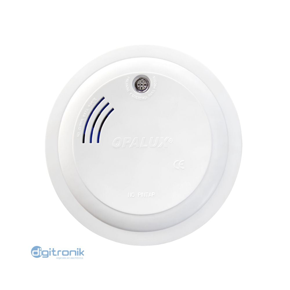 DETECTOR DE HUMO DUAL 9VDC 220VAC C/BATERIA OPALUX LX-98/220V