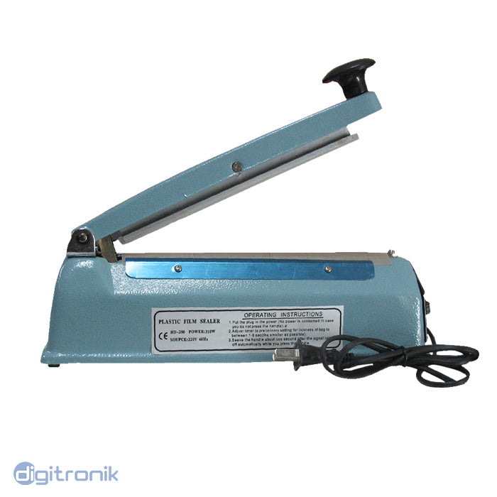 SELLADORA DE BOLSA HURRICANE 20 CTMS METAL HD-200M-IR
