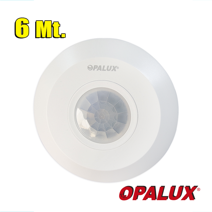 SENSOR DE MOVIMIENTO OPALUX SERIE 360° 6MTS ST-05CA