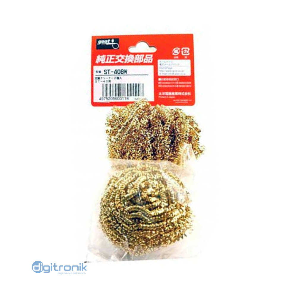 ESPONJA ABRASIVA SET-2 GOOT ST-40BW