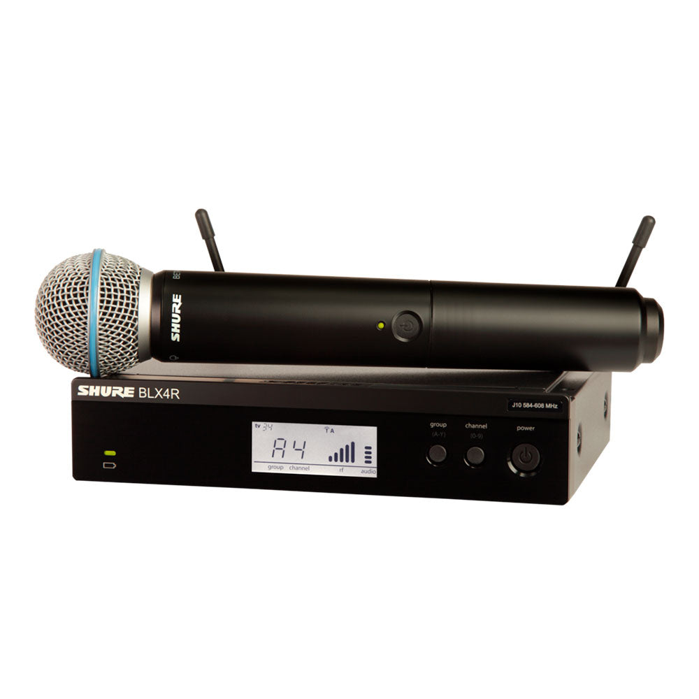 SISTEMA INALAMBRICO DE MANO CON BETA 58 SHURE BLX24R/B58