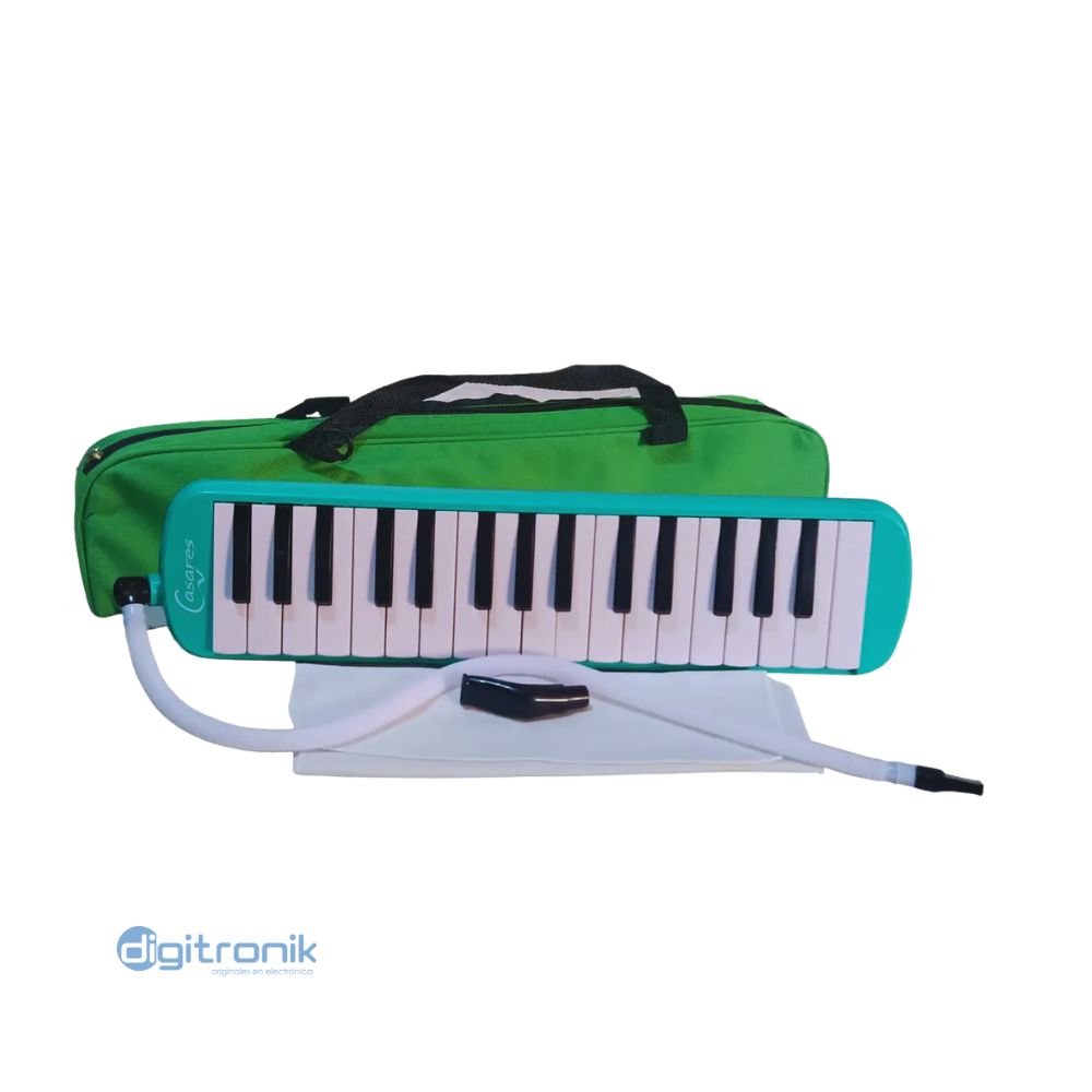 MELODICA 32 TECLAS C/ESTUCHE COLOR VERDE CASARES NB32K LIGHT BLUE