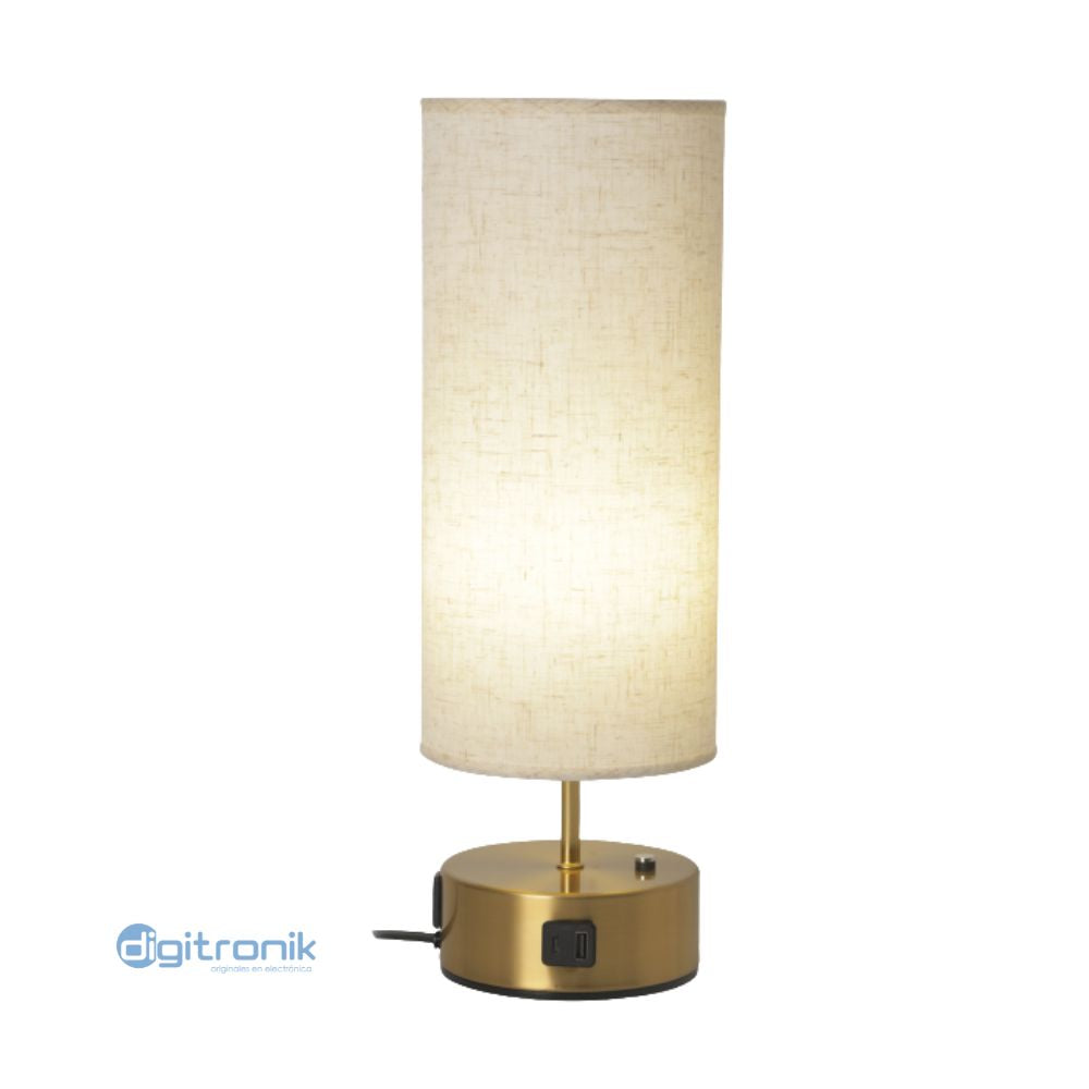 LAMPARA DE MESA CROISETTE OPALUX OP-7145-T1CP