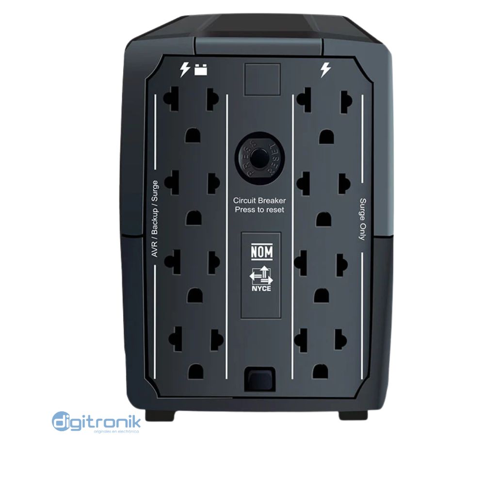 UPS INTERACTIVO 500VA/250W CDP R-UPR508I