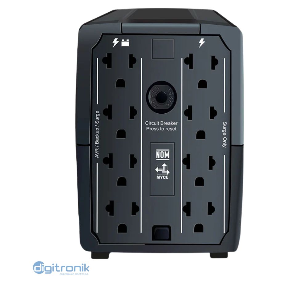 UPS INTERACTIVO 1000VA/500W CDP R-UPR1008I