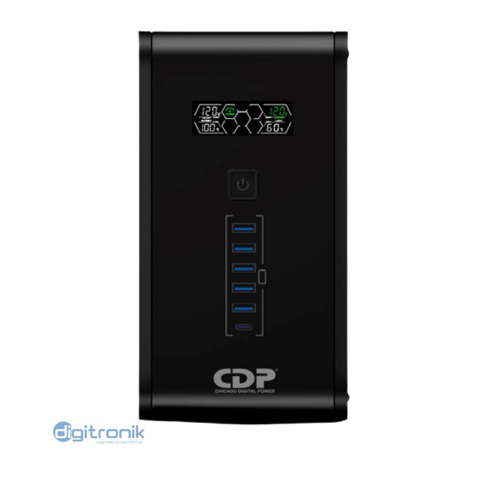 UPS INTERACTIVO 1200VA / 720W CDP R-SMART 1210I