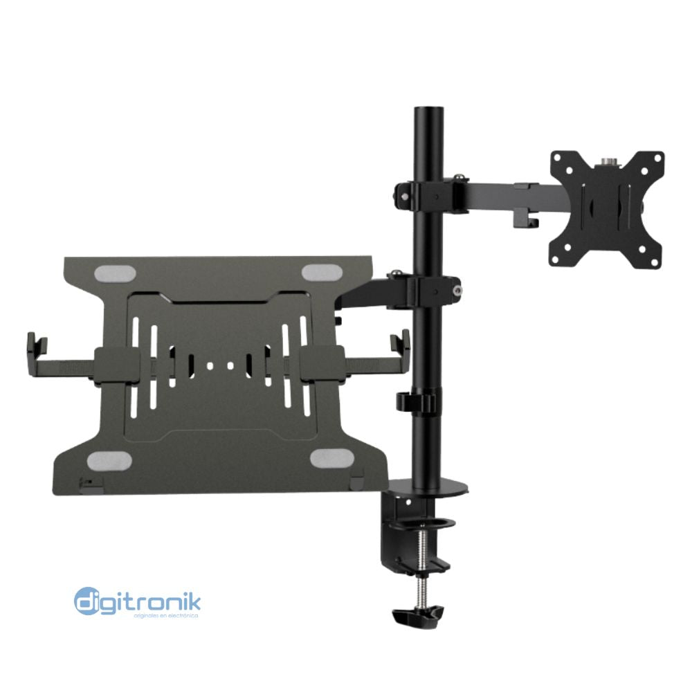 SOPORTE AJUSTABLE KX BRKT ADJ KMM-301 PARA MONITOR Y LAPTOP X1 13-32 KLIP XTREME