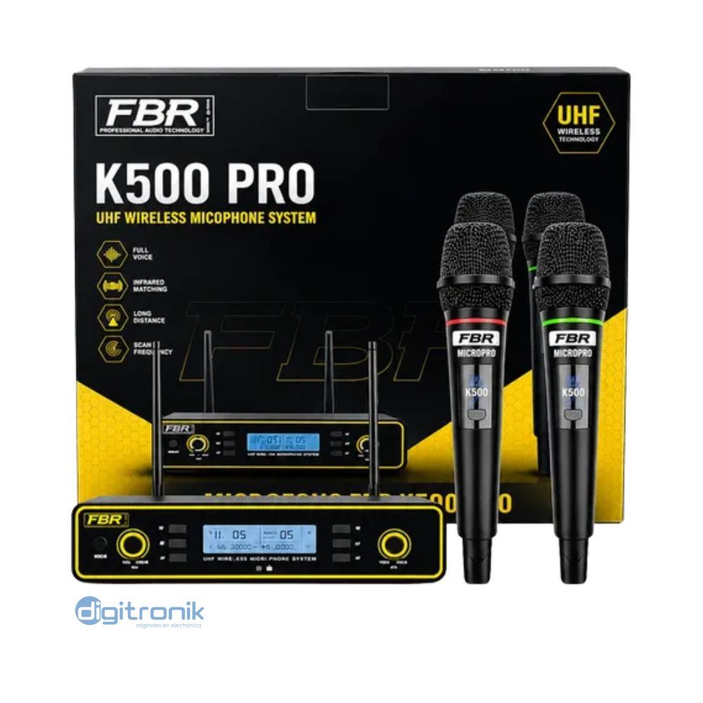 SISTEMA INALÁMBRICO FBR K500PRO