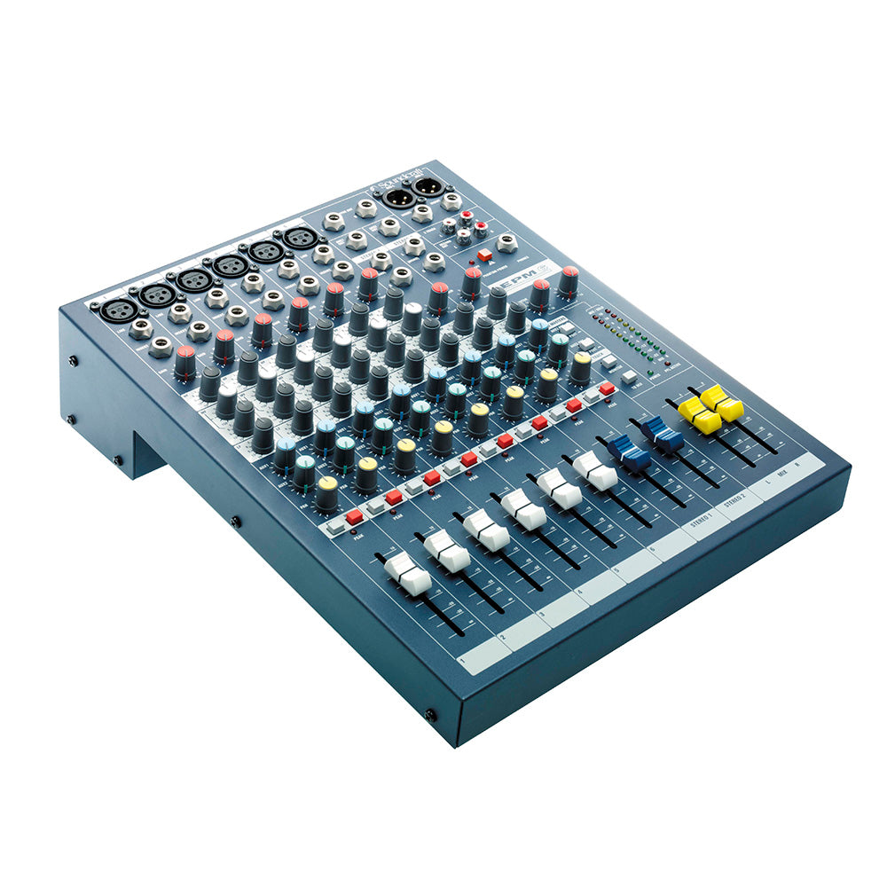 MIXER PROFESIONAL 6+2 CANAL SOUNDCRAFT EPM-6