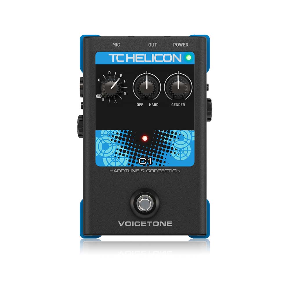 PEDAL DE CORRECCION TONO DE VOZTC HELICON VOICETONE C1