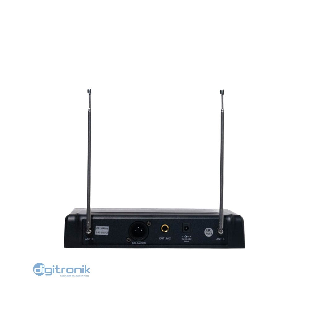 MICROFONO INALAMB. DOB. D/MANO VHF VOZZEX VZ-500