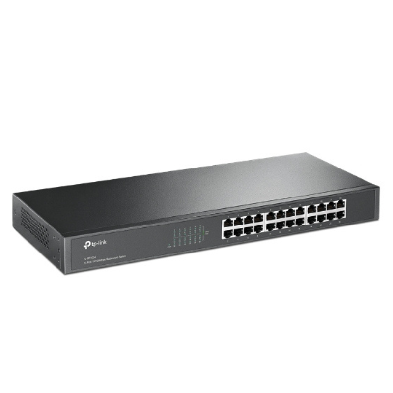 TP-LINK SWITCH 24 PUERTOS 10/100 MBPS PARA RACK 19" TL-SF1024
