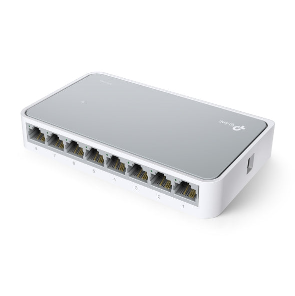 Switch TP-Link TL-SF1008D, 8 puertos RJ-45 10/100 Mbps