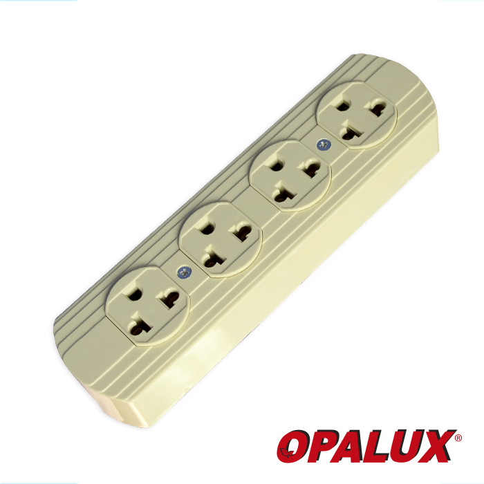 TOMA OPALUX UNIVERSAL 4/T 15AMP IVORY U30