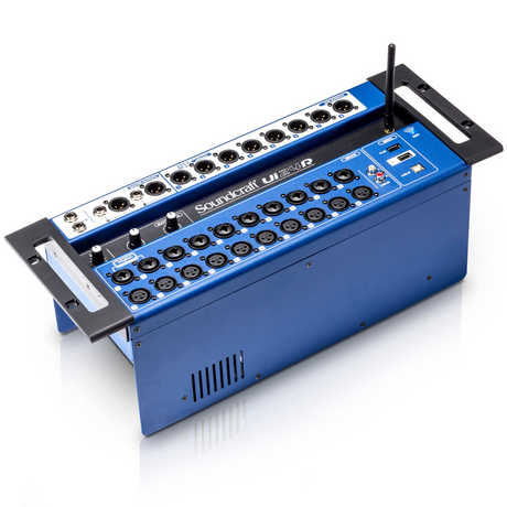 Mezclador digital Soundcraft 24CH UI24R grabador multipista usb con control inalámbrico