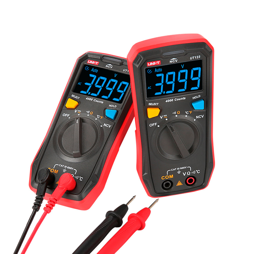 MULTITESTER DIGITAL AUTORANGO NCV UT-123MULTI UNI-T