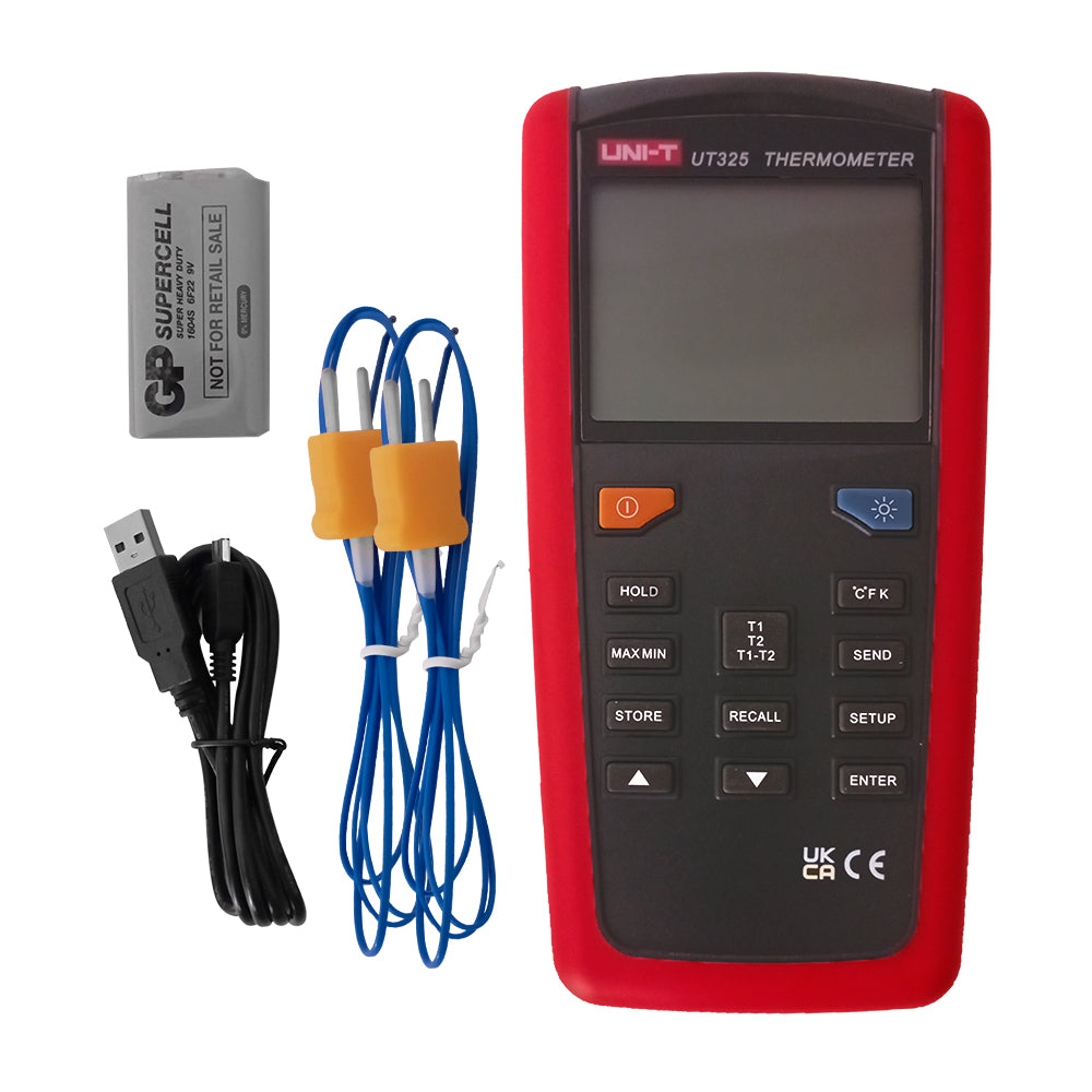 TERMOMETRO DE CONTACTO CON INTERFAZ USB UNI-T UT-325