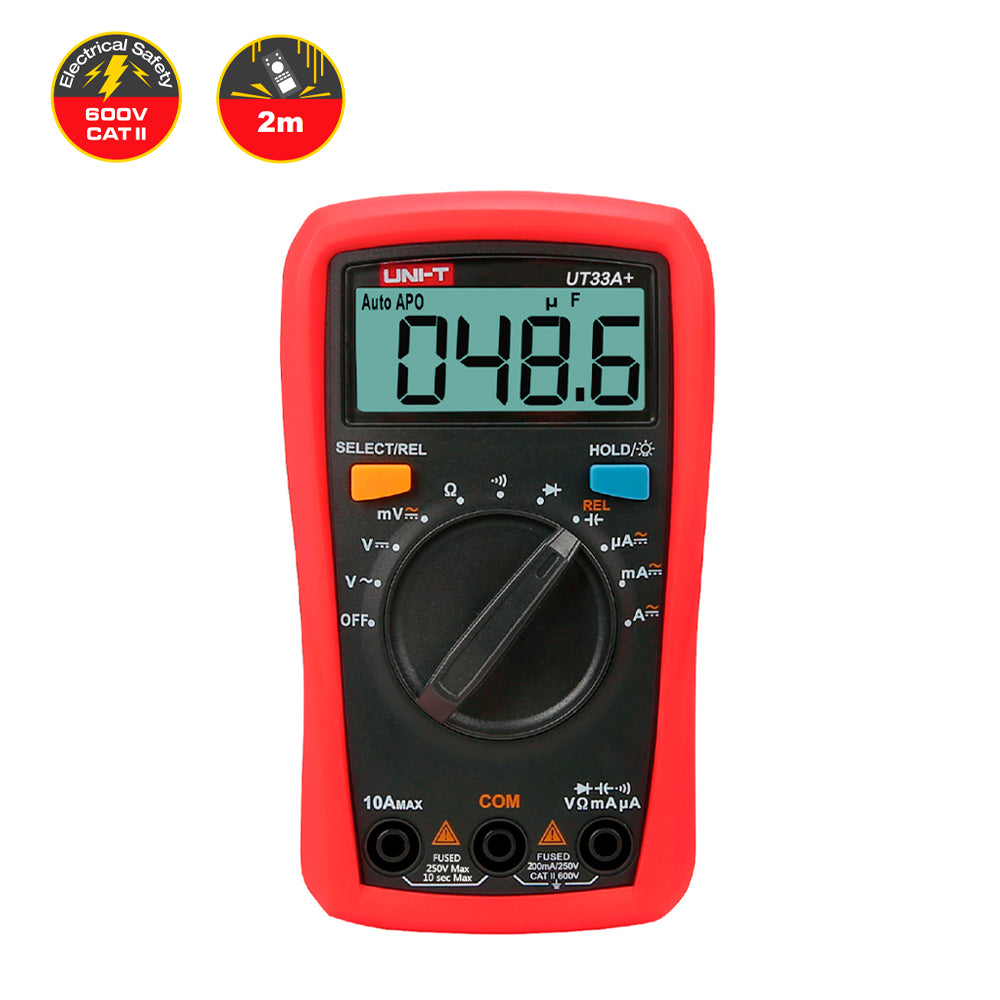 MULTITESTER DIGITAL UNI-T UT-33A+
