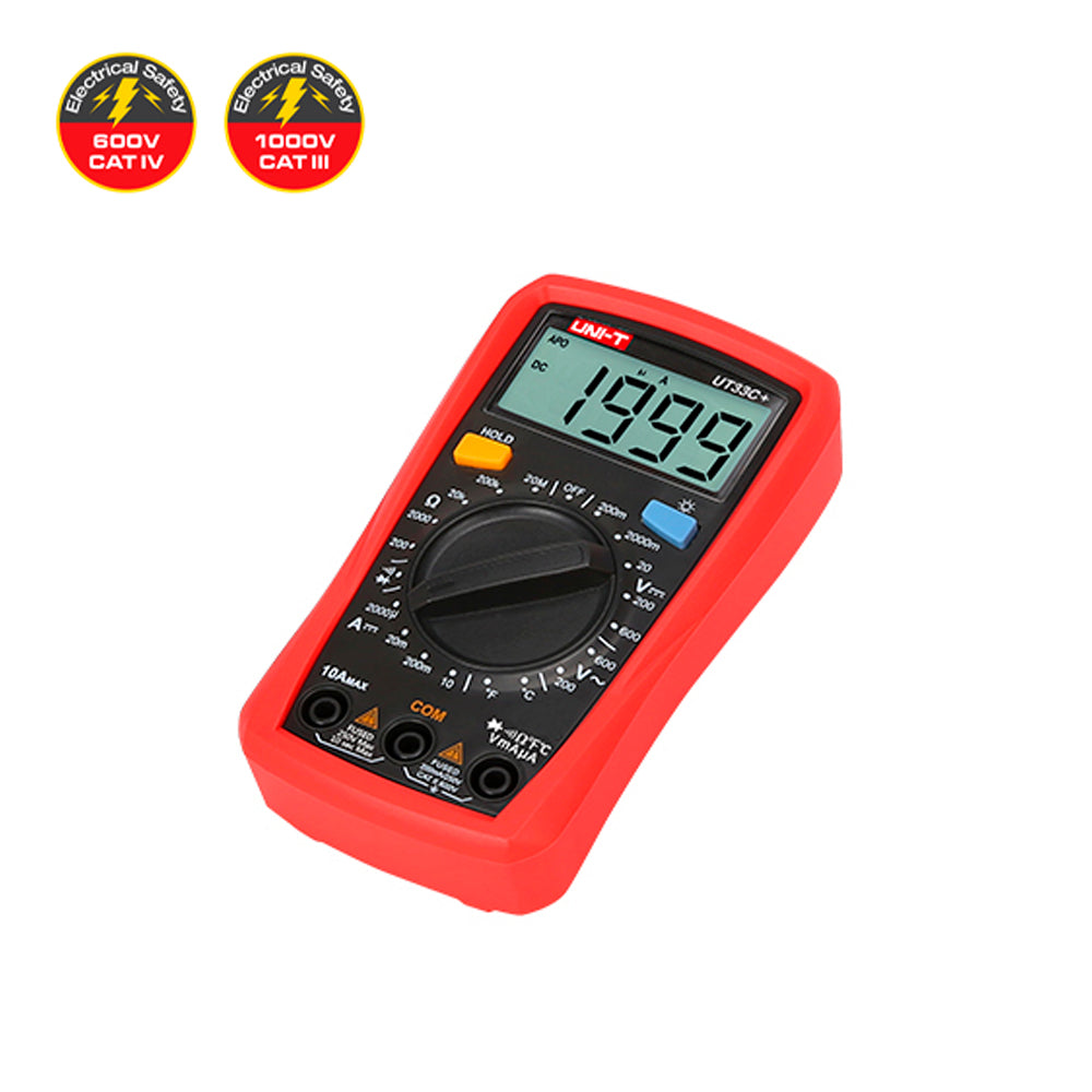 MULTIMETRO DIGITAL UNI-T UT-33C+