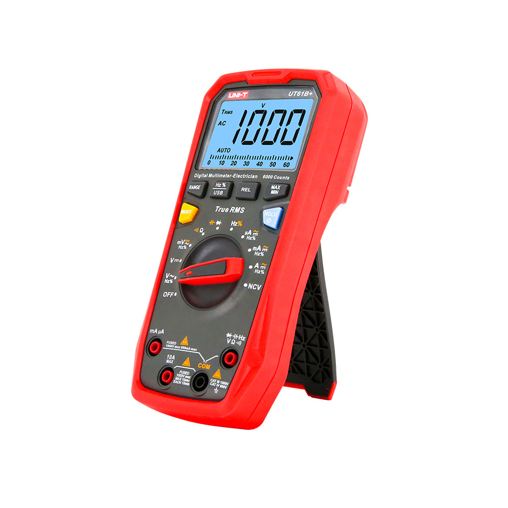 MULTIMETRO DIGITAL CON TEMPERATURA UNI-T UT-61B+