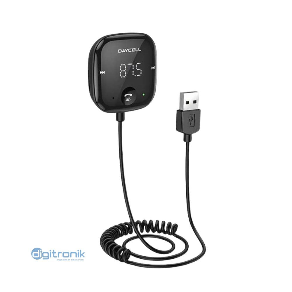 TRANSMISOR BLUETOOTH FM PARA AUTO DAYCELL E65
