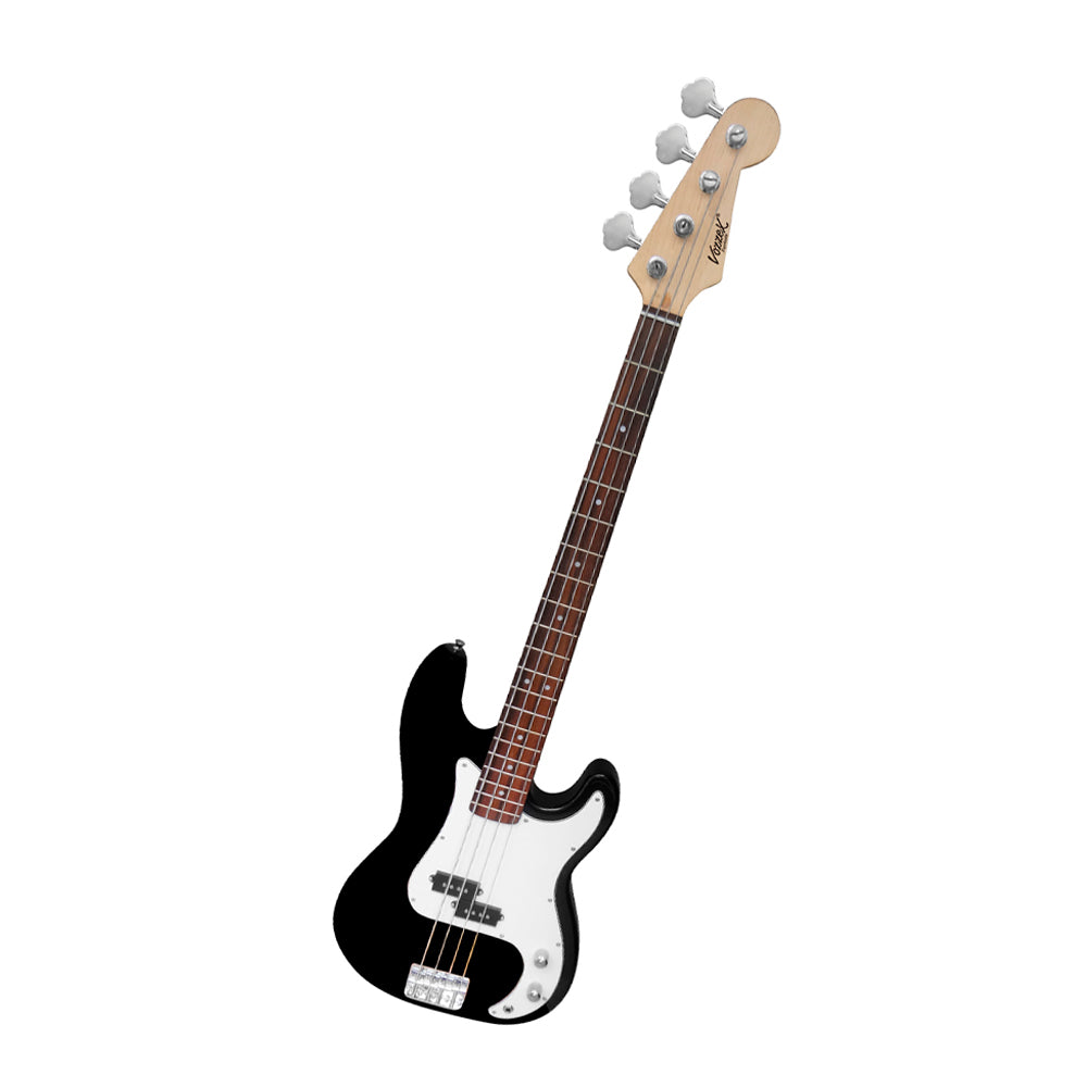 BAJO ELECTRICO DE 4 CUERDAS 46" NEGRO VZ-PB/BK VOZZEX