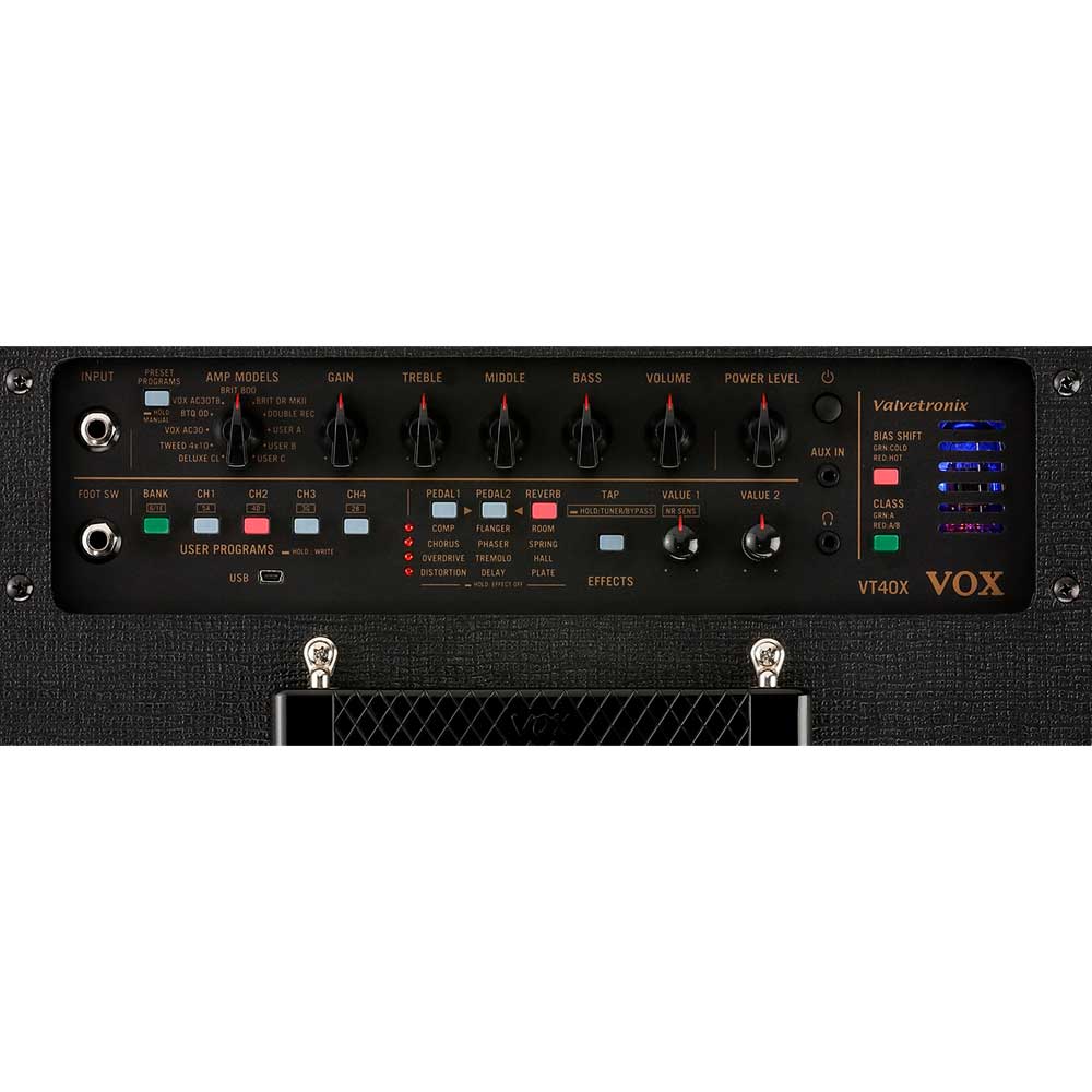 AMPLIFICADOR PARA GUITARRA 40W VT40X VOX