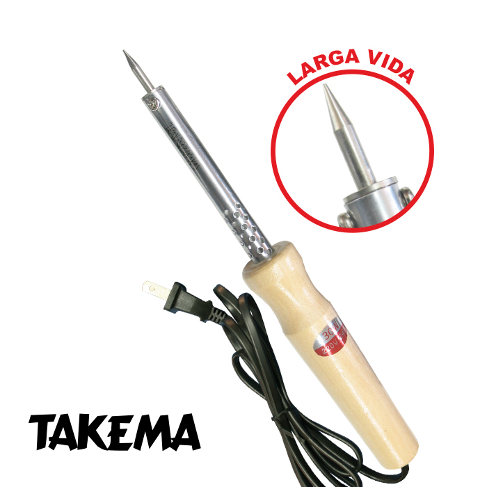 CAUTIN MANGO MADERA TAKEMA TIPO LAPIZ PUNTA LONG LI WD-60W
