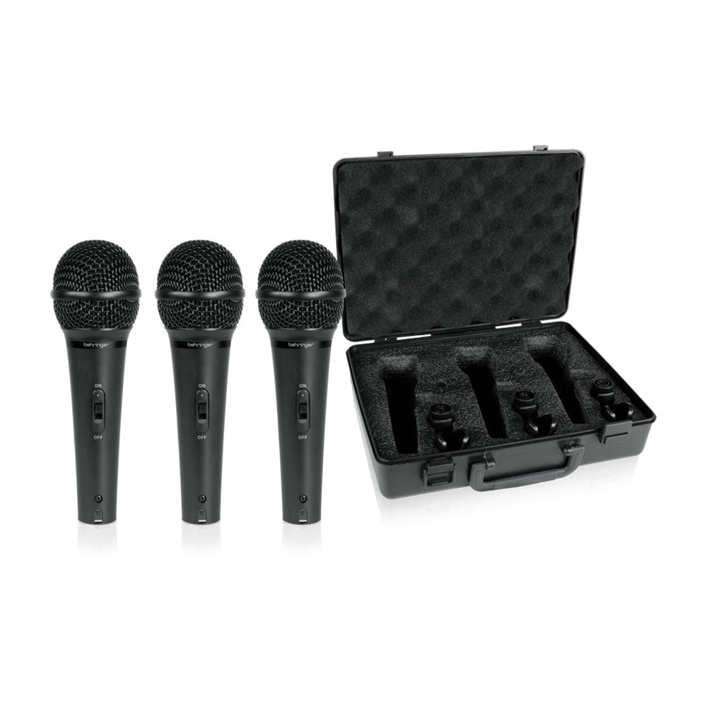 MICRONO ALAMBRICO SET-3 MALETIN BEHRINGER  XM-1800S