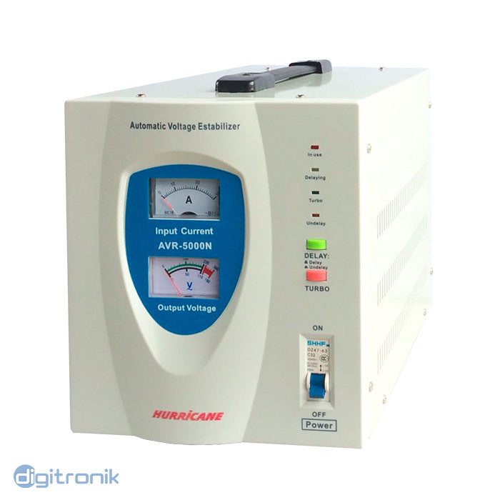 ESTABILIZADOR SERVO MOTOR HURRICANE 5000W AVR-5000N