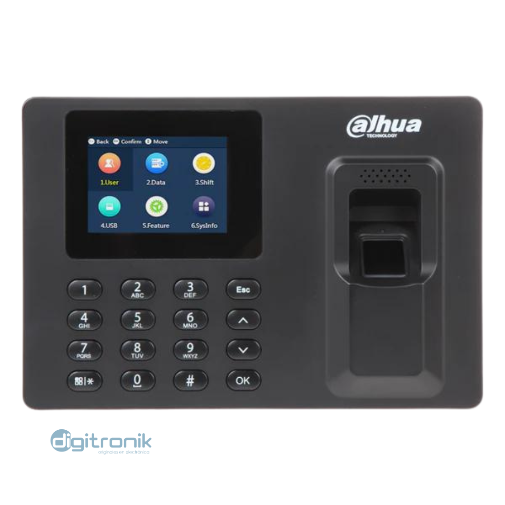 CONTROL DE ASISTENCIA DAHUA ASA1222E-S