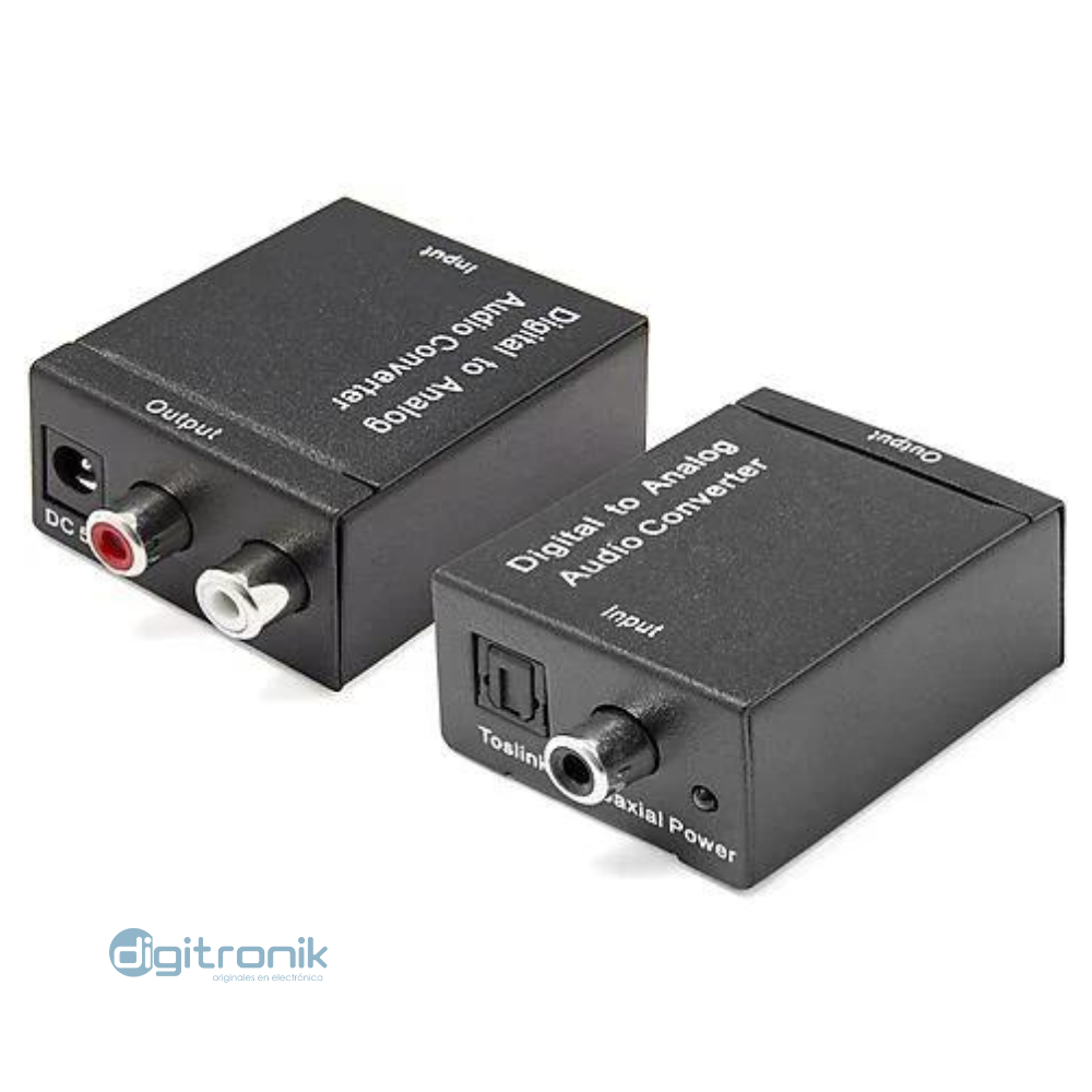 CONVERTIDOR DE AUDIO DIGITAL A ANALOGICO