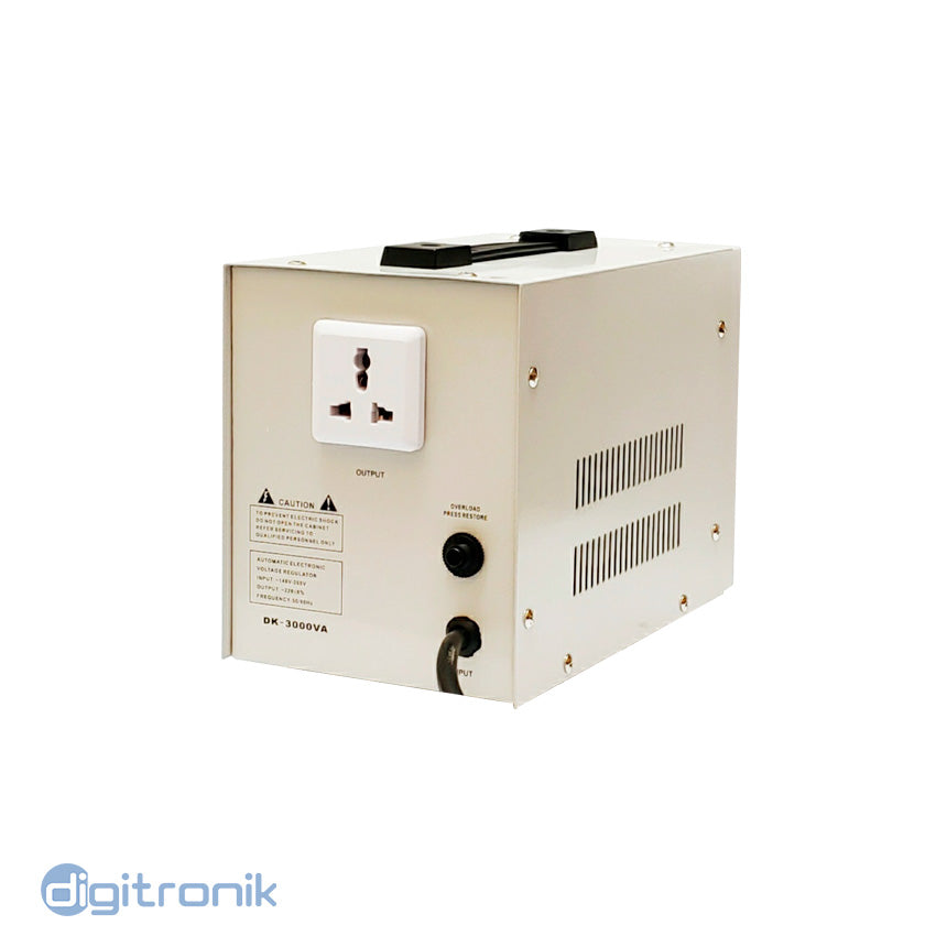Estabilizador de voltaje hibrido digital GDPOWER DK-3000VA