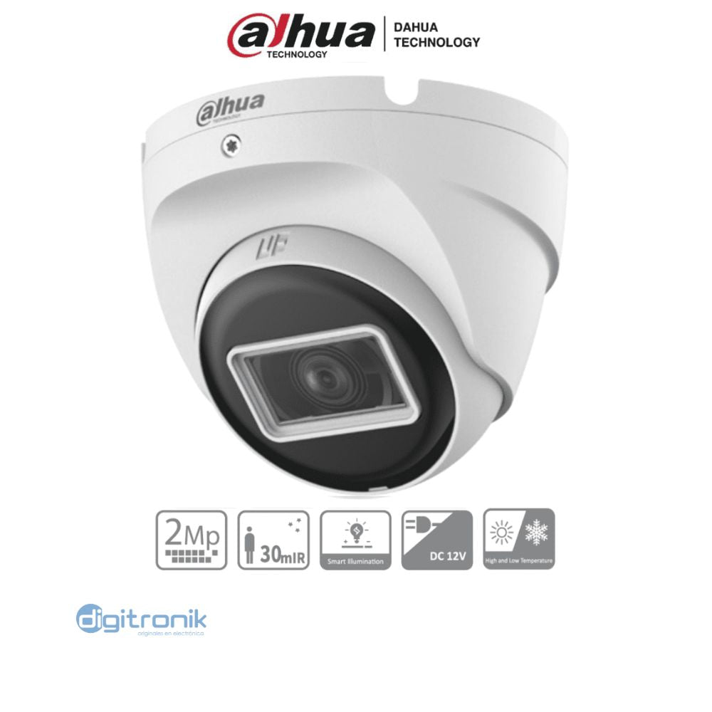 DAHUA DH-HAC-T2A21N-U HDCVI DOMO 2MP IR30 IP67 METAL