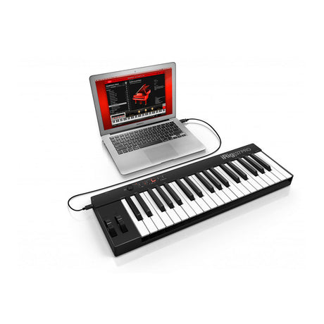 IK Multimedia – iRig Keys 2 Pro Controlador MIDI USB de 37 Teclas